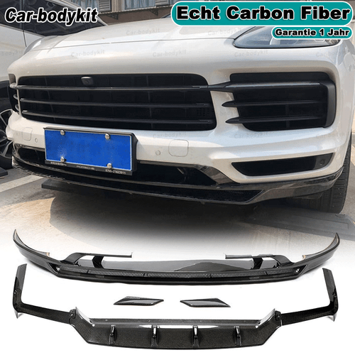 Se adapta a Porsche Cayenne 9YA 2018-2019 carbono alerón labio delantero difusor trasero  - Imagen 1 de 8