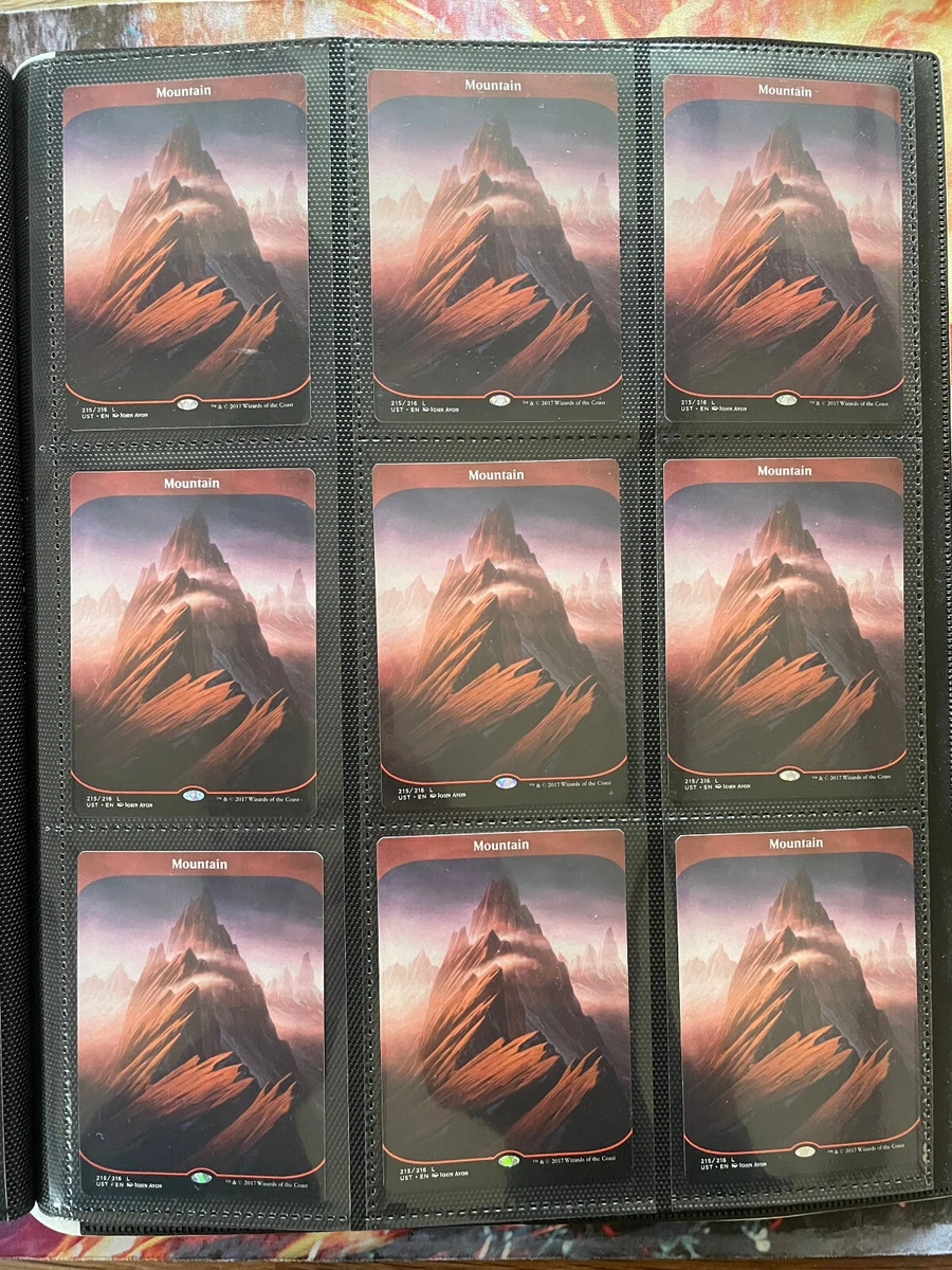 Land Magic: The Gathering Unstable Full Art Individual Trading