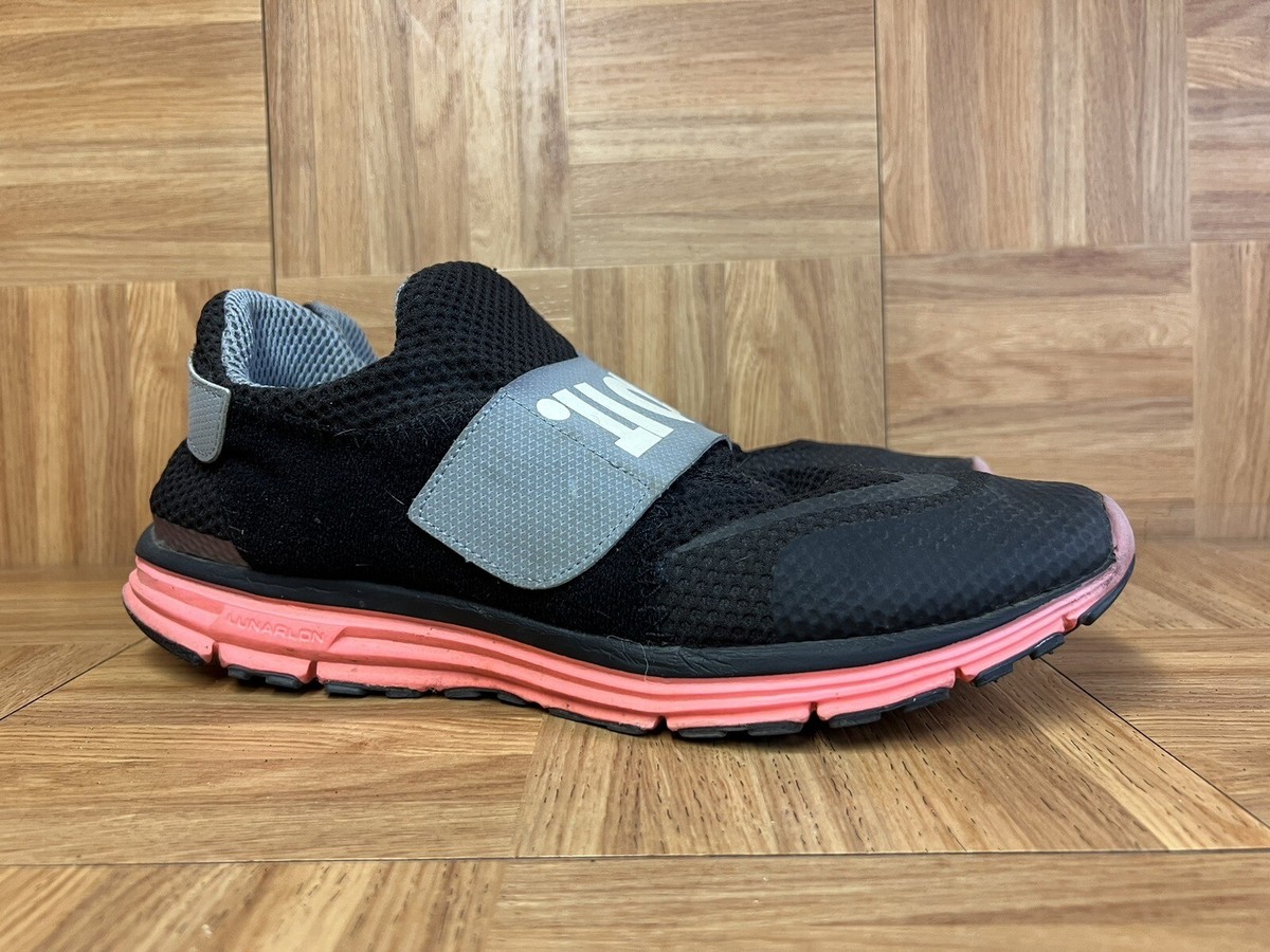 RARE Sz 12 - Nike Lunar Fly 306 Black Pink Gray 644395-002 2014