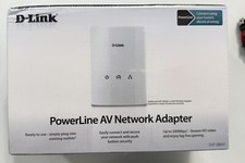 D-Link DHP-306AV 200Mbps Single Port Ethernet Powerline Adapter