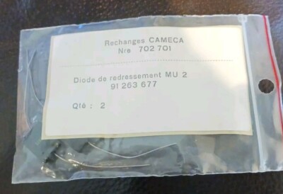 2 each Thomson CSF MU2 HV DIODES FROM NATIONAL LAB SURPLUS **NOT CHINESE**