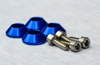 #ad Vauxhall Astra G MK4 Zafira A MK1 Headlamp Stainless Bolt amp; Blue Washer kit GBP 13.99