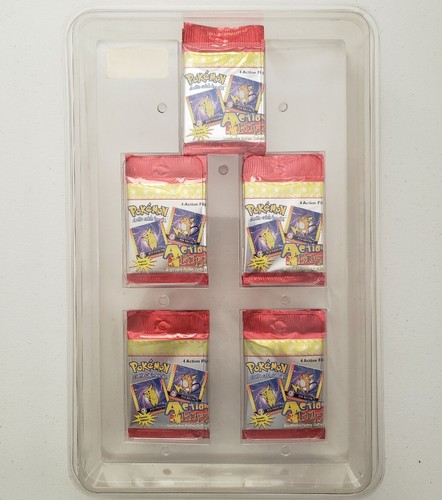Pokemon Action Flipz 10-Pack Booster Blister Hard Plastic - New & Sealed - Picture 2 of 2
