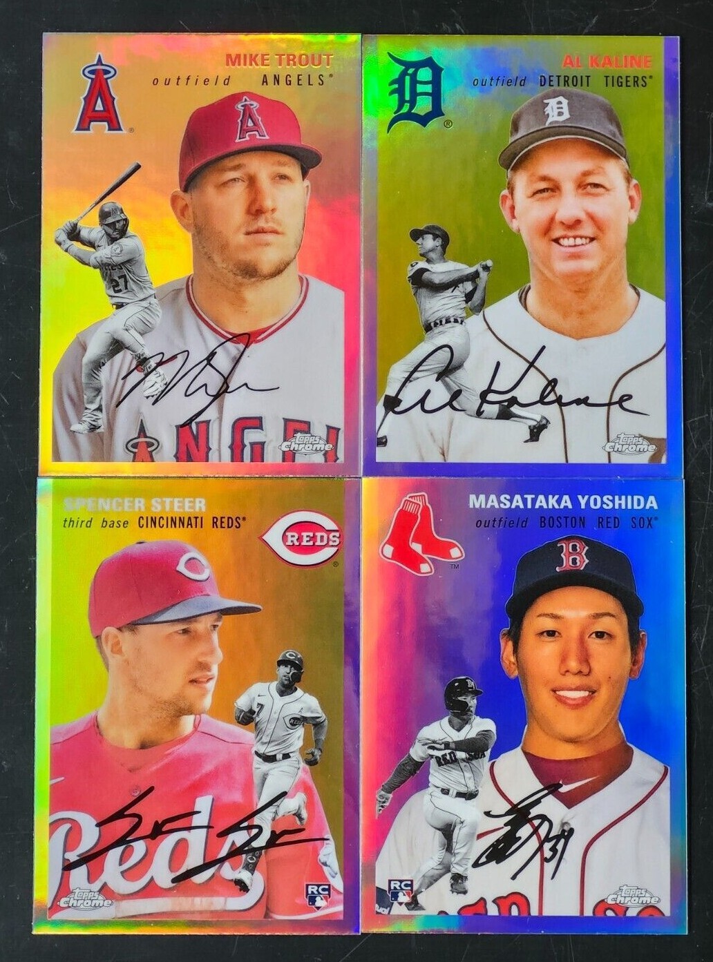 2023 Topps Chrome Platinum Anniversary REFRACTORS 1-249 with Rookies You Pick