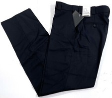 NWT 40x36 MENS BLAUER 8555T 4 POCKET POLY WOOL LT PANTS DARK NAVY 40x36 UNHEMMED