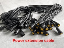 10x 5m Outdoor LED Par Lights Cable Waterproof LED Wall Washer Light DMX cable