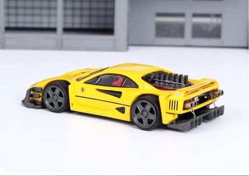 AM 1:64 Ferrari F40 Autobot Luci Modificato Modello Auto----(In Stock) - Foto 5 di 6