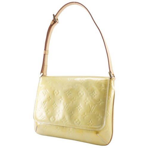 LOUIS VUITTON Thompson Street Shoulder Bag M91008 beige Monogram Vernis Women - Picture 2 of 12