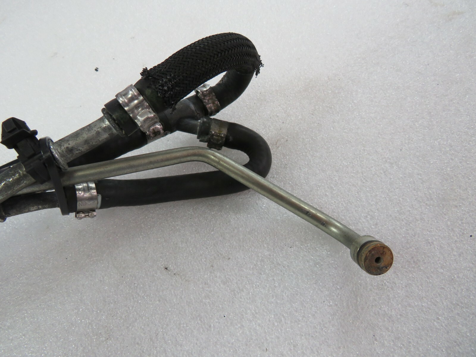 Maserati Ghibli, Complete Upper Turbo Water Return Hose, Used, P/N 300423