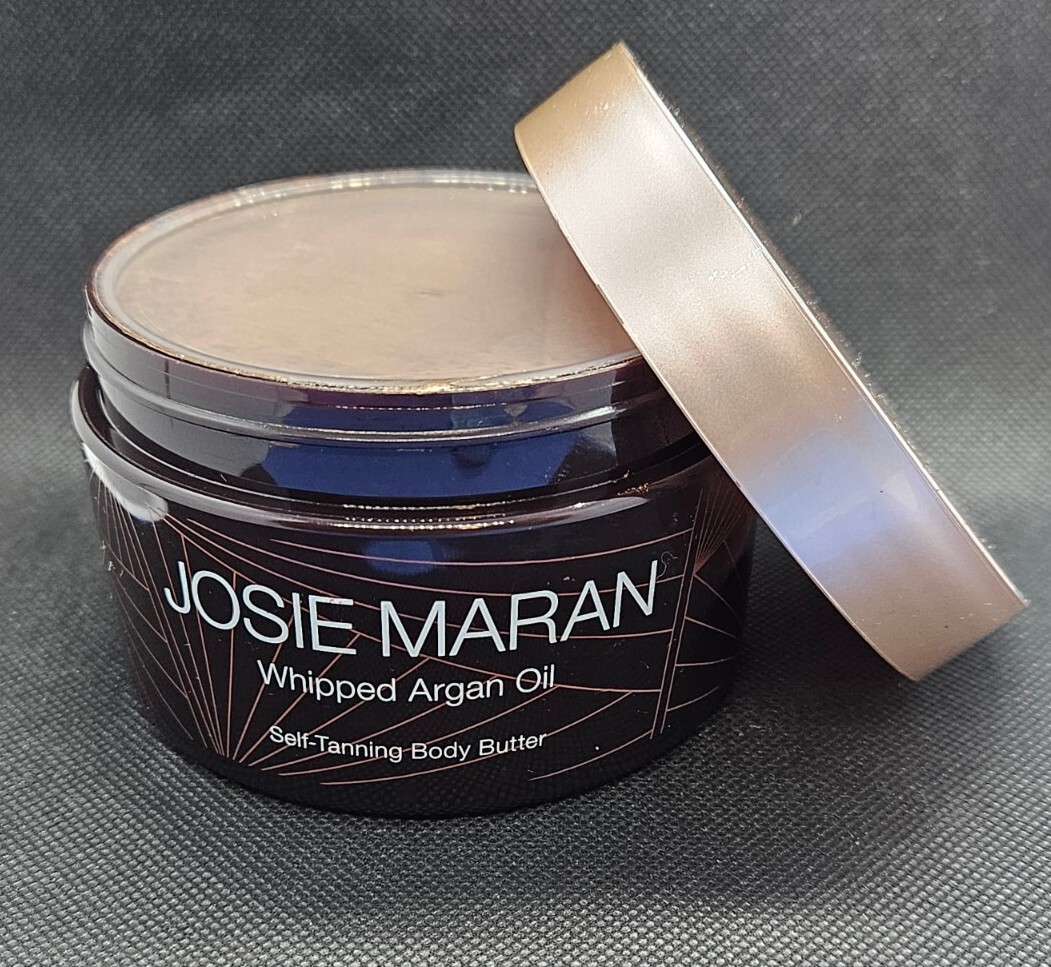 JOSIE MARAN Whipped Argan Oil Self-Tanning Body Butter CREAMY VANILLA 7.7oz