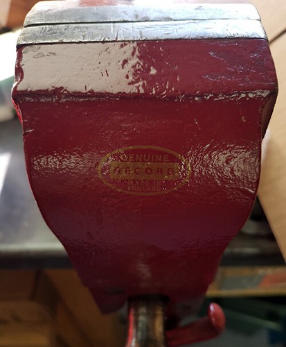 Calcomanía de registro marca registrada pegatina para restauración herramientas vintage vice tornillo plano g2c - Imagen 5 de 7