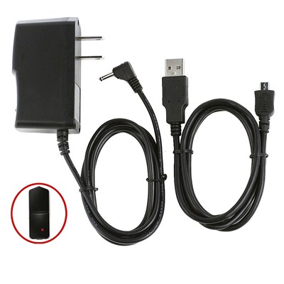 AC/DC Power Adapter Wall Charger + USB Cord for PIPO Movie M3 Max M3 P102 Tablet