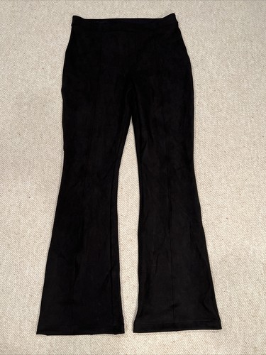 XL Spanx Faux Suede Flare Pants 20323R 