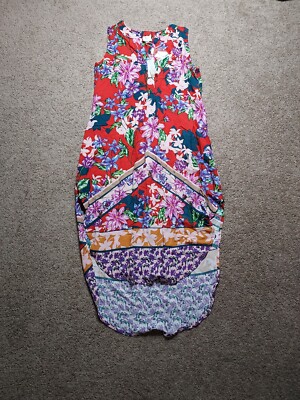 New Women's Size Small Cupio Tropical Floral Tank Dress