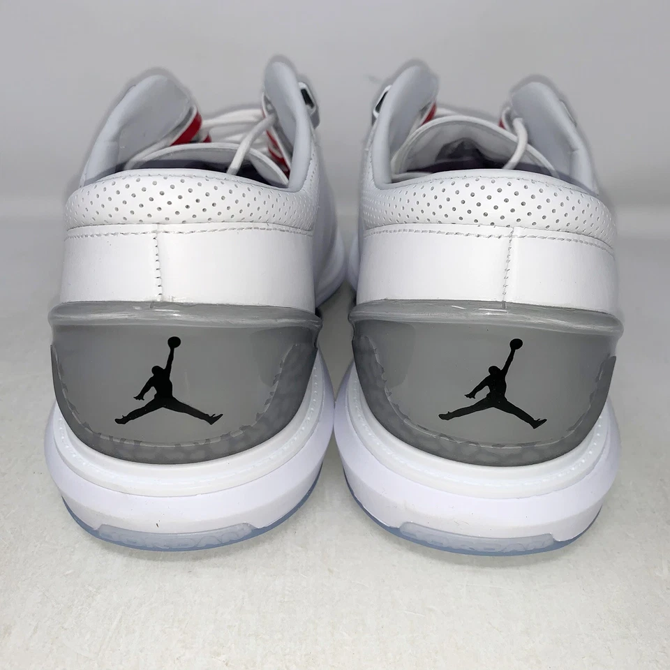 Zapatos de golf Air Jordan ADG 4 platino puro blanco cemento talla 9 nuevos en caja DM0103-105 Foto 3 de 4