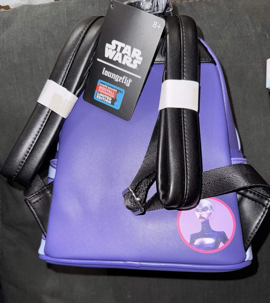 Loungefly NYCC Exclusive Star Wars Asajj Ventress Mini  display picture 2