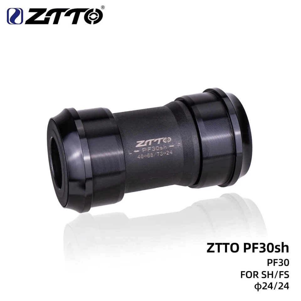 PF30 24mm Press Fit Bottom Brackets CERAMIC Thread Lock Bicycle BB for mtb Road - Image 2 of 4