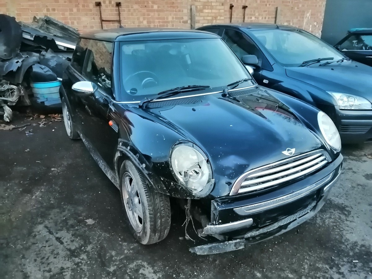 BMW MINI COOPER ONE R50 2005 BLACK - 1.4 DIESEL BREAKING | eBay UK