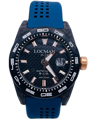 Watch Locman Stealth Carbon 984 4/12ft 216PLBL/975 Automatic on Sale New
