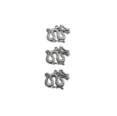 Dragon Charm Wholesale 20 Pieces Jewelry Making Craft Pendant Bulk