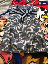 BCBG Maxazria Dress Size 4 Strapless Tied Waist Knee Tea Length