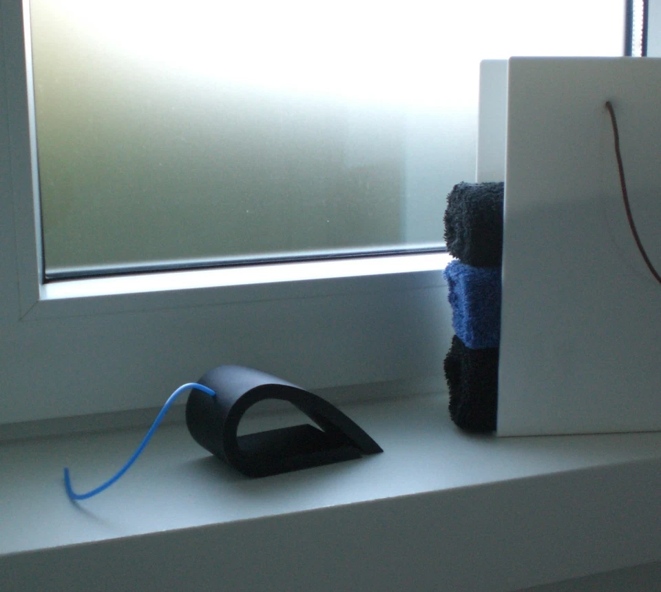 Türstopper Fensterstopper Fensterkeil House Mouse schwarz 3011-01 Artikel-Design - Bild 2 von 4