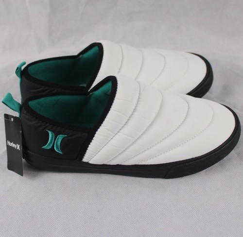 Hurley Puff Chukka Puffy Slip On Shoes Loafers White Men's Size 8.5 - Picture 2 of 8