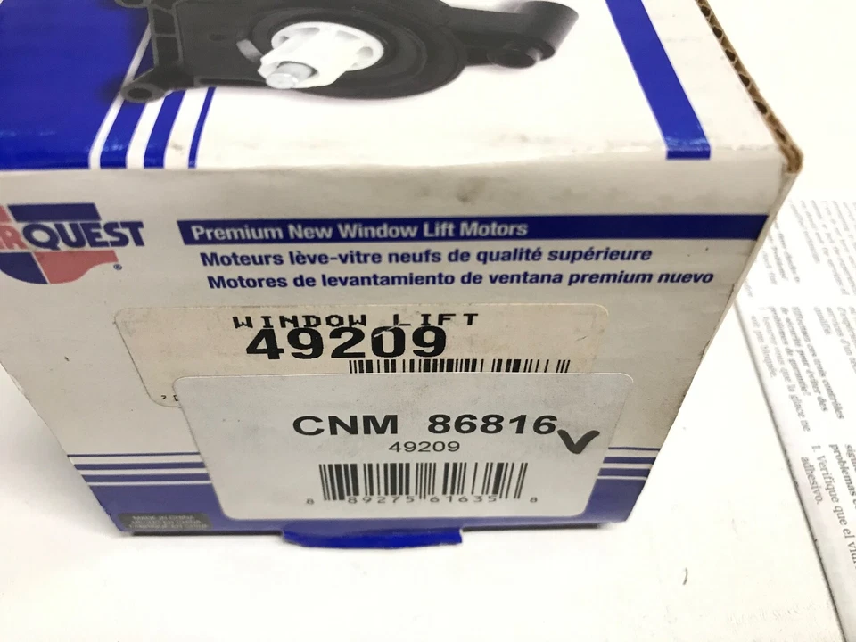 Motor de ventana eléctrica CARQUEST 86816 para Caravan Voyager ENVÍO RÁPIDO Foto 3 de 3