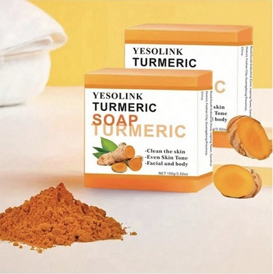 2pcKojic Acid Soap 100g Bar For Brightening Skin Tone Oil Control Face And Body