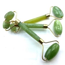3X Natural Jade Stone Face Massager Roller Spa Head Neck Body Facial Beauty Tool