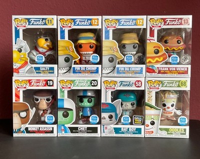8 Funko POP  Spastik Plastik Restposten aus Sammlung Limited Edition NEU