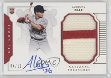 2016 Panini National Treasures Gold 4/10 Aledmys Diaz #156 Auto i5q