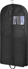 43" Garment Bag for Travel, Gusseted Suit Bags for Men with Handle Garment Bags