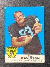 1969 Topps - Ben Davidson #128  VG/EX