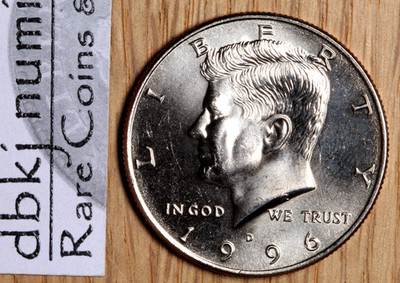 1996 D Kennedy Half Dollar 50¢ - Choice to Gem Uncirculated