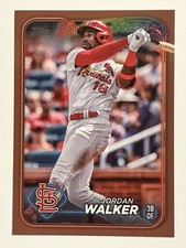 2024 Topps Jordan Walker Red /50 Future Stars Cardinals SP “Color Match”