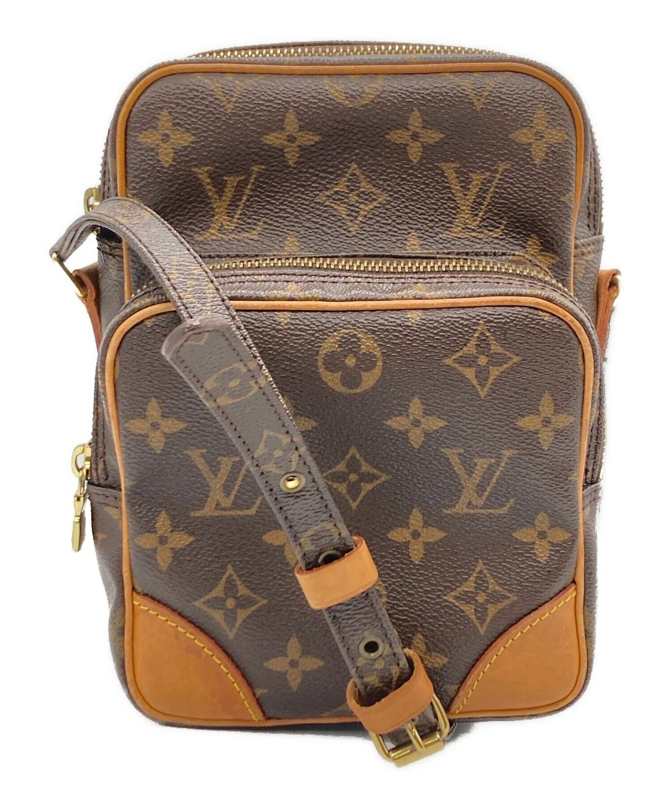 Vuitton — Louis Vuitton Monogram Amazon Shoulder Bag M45236 Coated Canvas Brown #TFB4171