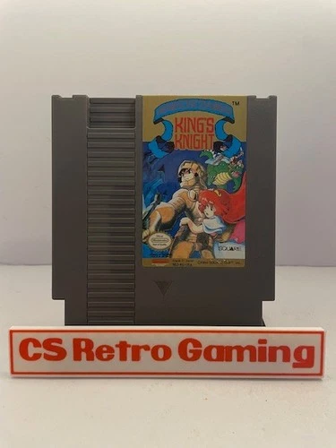 Kings Knight (Nintendo NES) Authentic Cleaned Tested Working