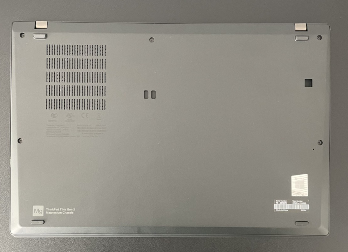 Lenovo ThinkPad T14s, 14-Inch Laptop, with intel core i5-1145G7, 256 GB SSD (Solid State Drive), Windows 11 Pro