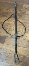 Full Size Shires Brown English Leather Running Martingale