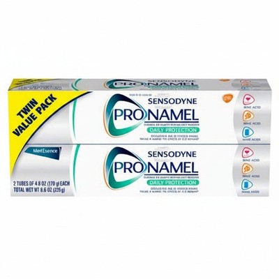 Pronamel Daily Protection 2pk Toothpaste: Gluten-Free, Mint Flavor, Contains Flu