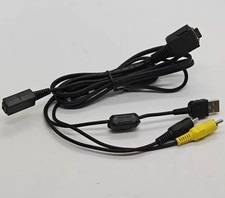 Multi-Use USB Data AV Cable for Sony VMC-MD1 Cyber-shot DSC-W200 T10 N1 H9 P120