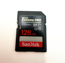 SanDisk Extreme PRO 128GB SDXC UHS-I Memory Card