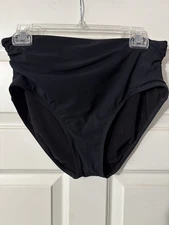 Profile by Gottex Women's Black Swim Bathing Suit Bottoms Size 14 NWOT