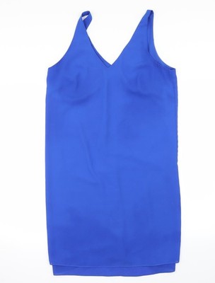 George Damen blau Basic Bluse Größe 12
