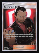 Giovanni's Exile (Full Art) 67/68 Hidden Fates Ultra Rare Pokemon Card