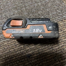 Genuine Ridgid R840085 18v Hyper Lithium Ion Li-Ion Battery - Untested/Read