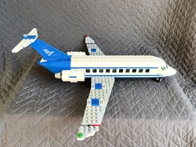 LEGO 3181 Passenger Plane MISSING: 2 MINIFIGS & The #1 Manual &bull; NO BOX