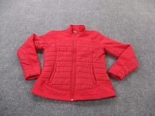 Ariat Jacket Women S Red Puffer Quilted Lightweight Outdoors Hiking Camping Coat