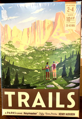 Trails A Parks Game (Keymaster) Fifty-Nine Parks Henry Audubon NEW/SEALED